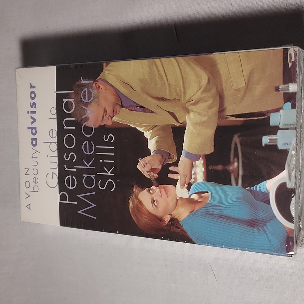 Vintage Avon Beauty Advisor VHS Tape Guide To Personal Makeup Skills
